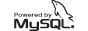 Powered by MySQL